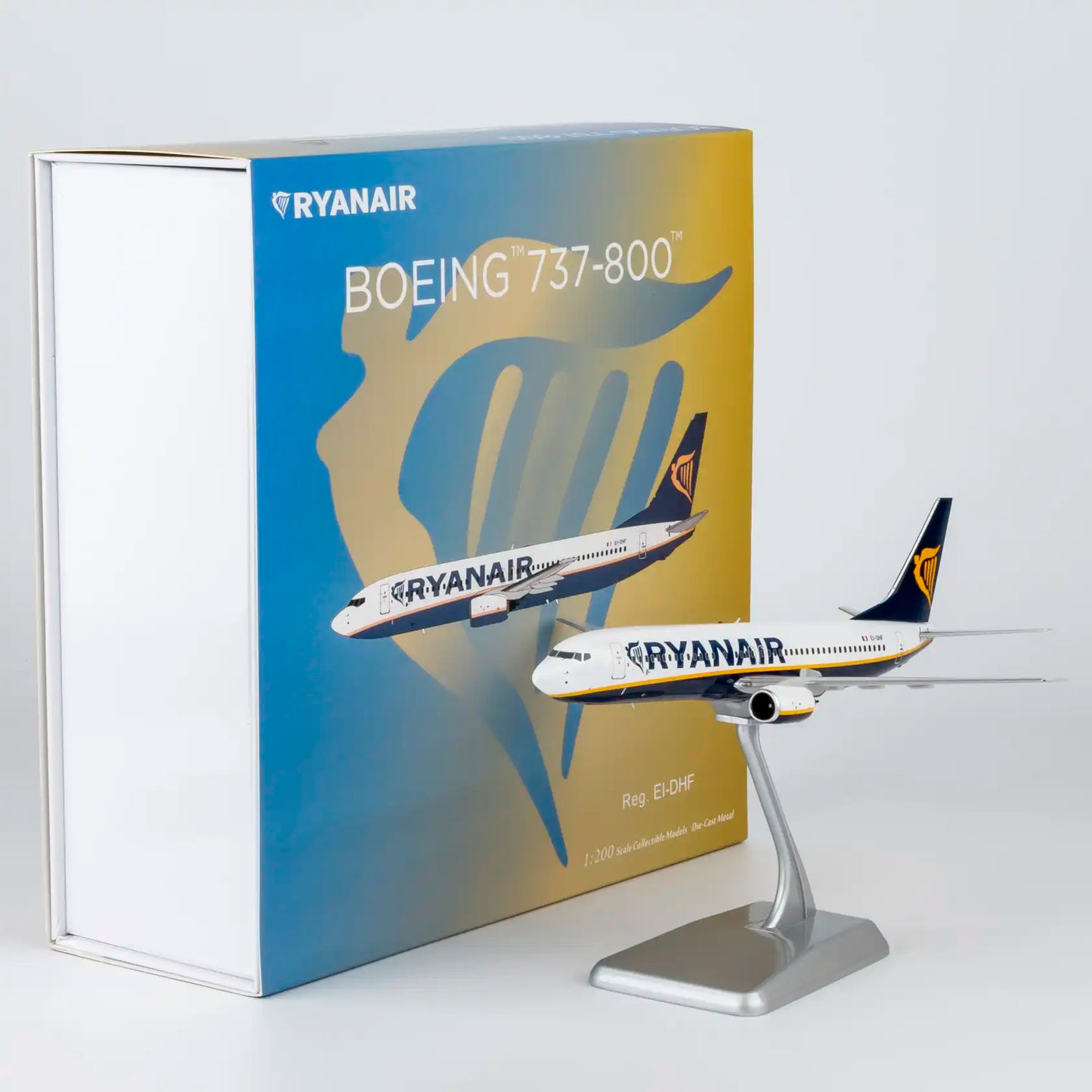 NG Models 1:200 Ryanair Boeing 737-800 EI-DHF "without winglets" 08066