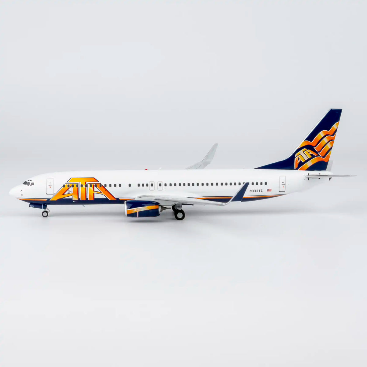 NG Models 1:200 ATA Airlines Boeing 737-800 N333TZ 08069