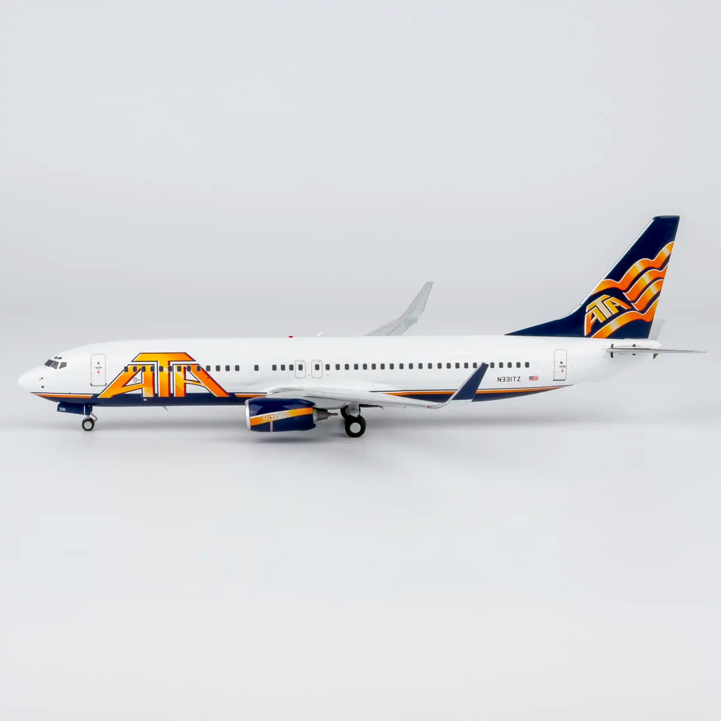 NG Models 1:200 ATA Airlines Boeing 737-800 N331TZ 08070