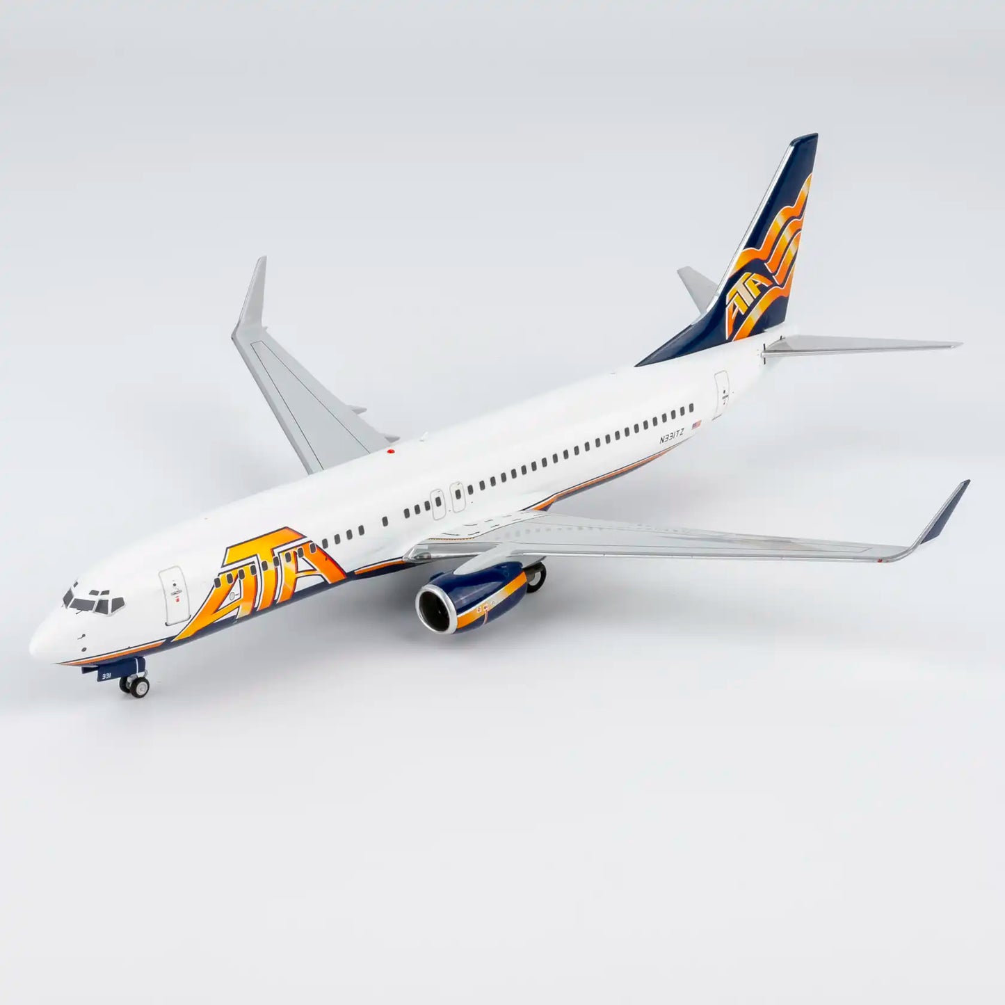 NG Models 1:200 ATA Airlines Boeing 737-800 N331TZ 08070