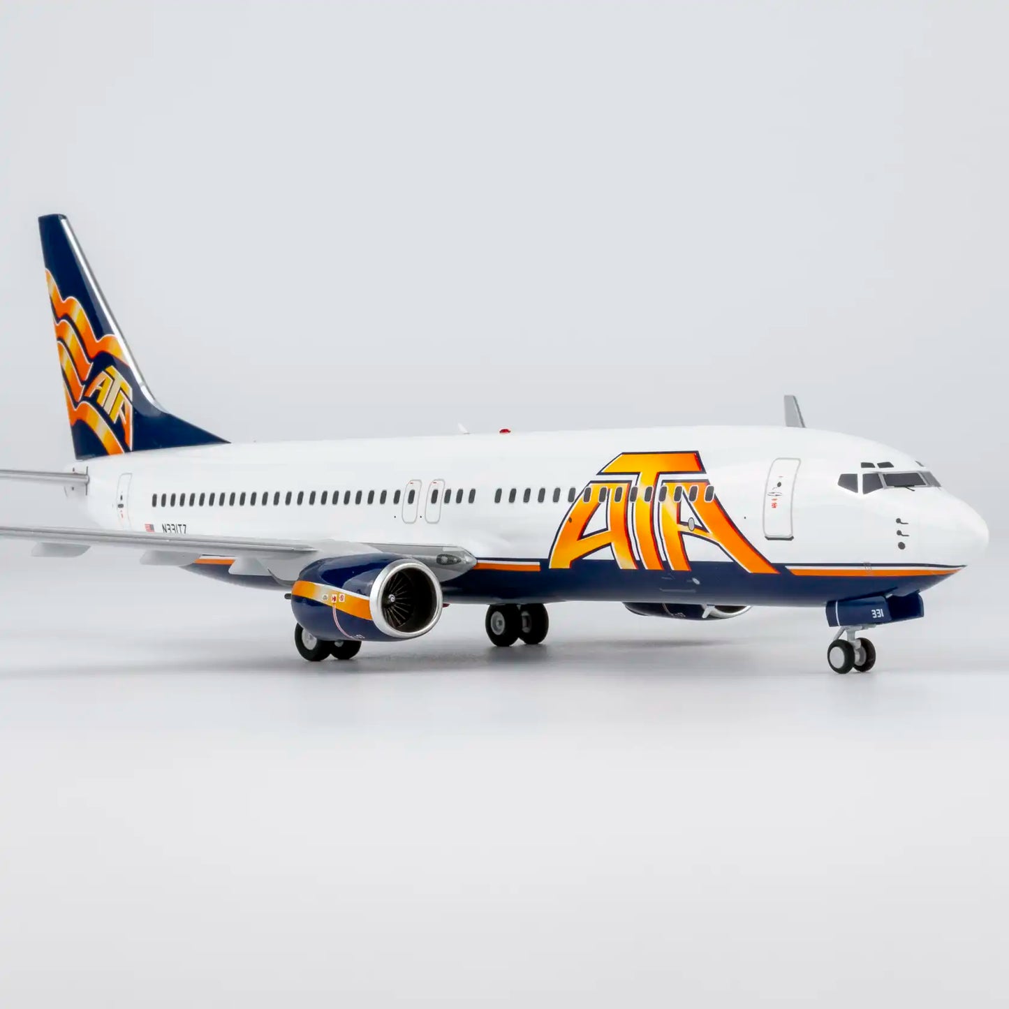 NG Models 1:200 ATA Airlines Boeing 737-800 N331TZ 08070
