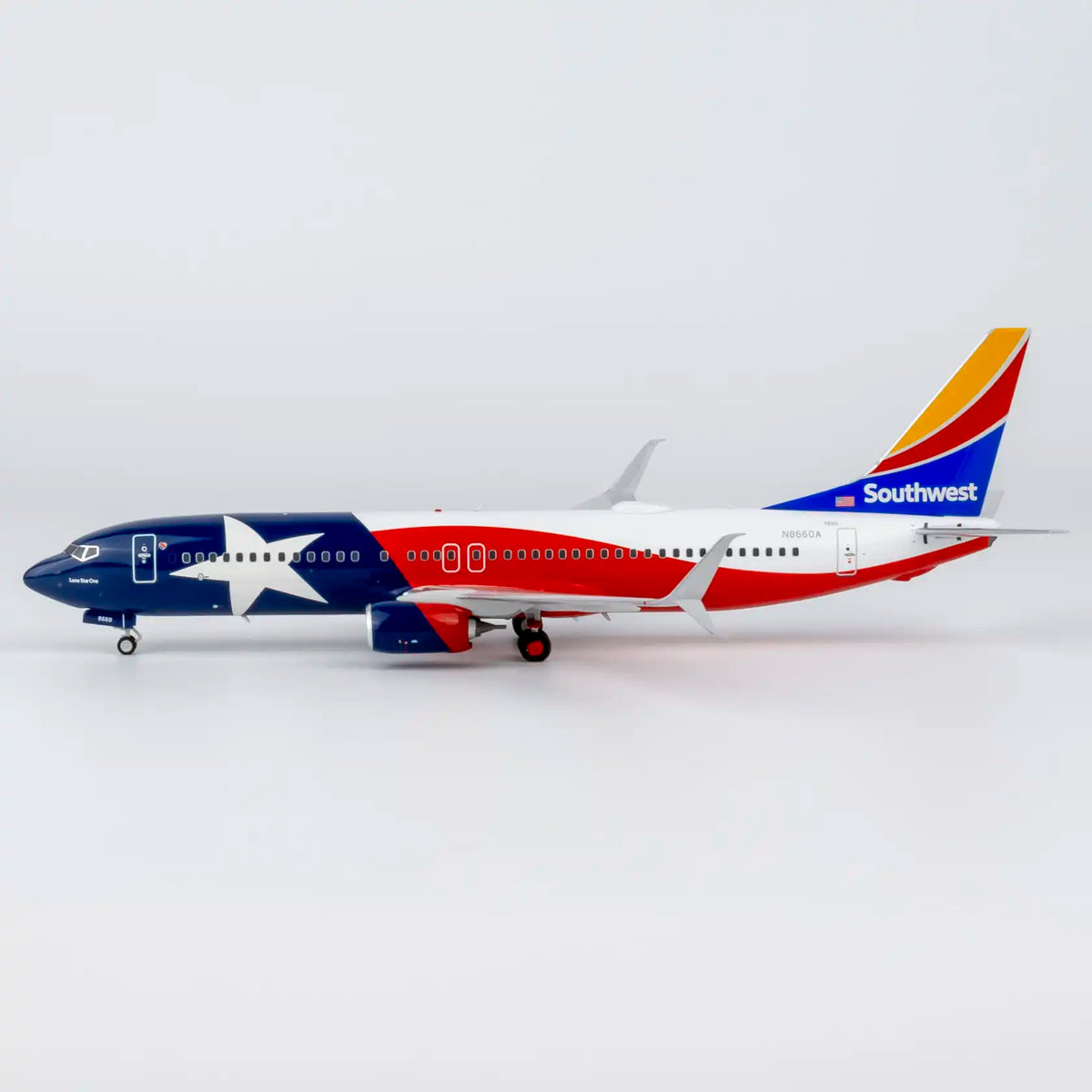 NG Models 1:200 Southwest Airlines Boeing 737-800 N8660A "new Lone Star One" 08074