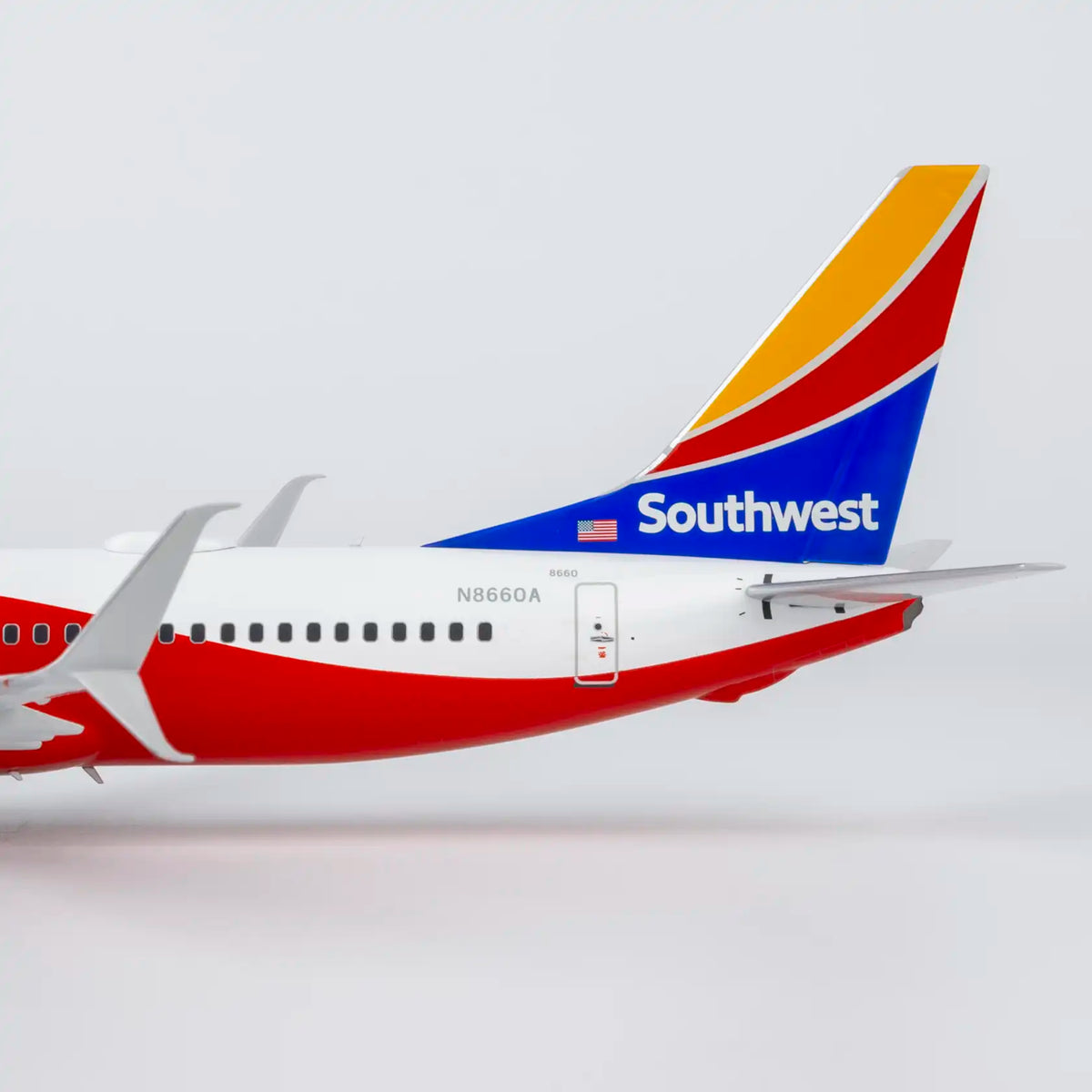 NG Models 1:200 Southwest Airlines Boeing 737-800 N8660A "new Lone Star One" 08074