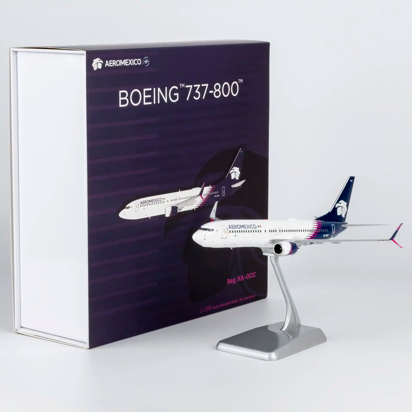 NG Models 1:200 Aeromexico Boeing 737-800 XA-OCC 08078
