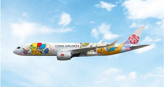 Pre-Order Phoenix Models 1:400 China Airlines Airbus A350-900 B-18920 "Pikachu Jet" 04691