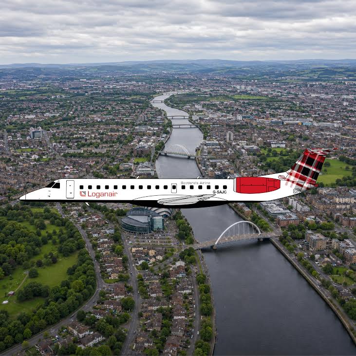 Pre-Order 3DD 1:400 Loganair Embraer ERJ-145 G-SAJC 209