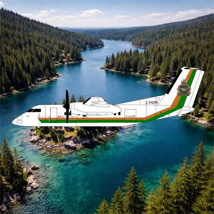 3DD 1:200 Canadian Department of Fisheries DHC Q100 C-FOFR 175
