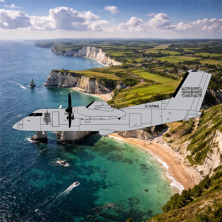 3DD 1:400 Home Office DHC Q100 C-GFMQ 171