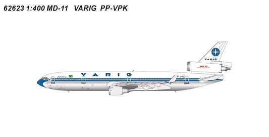 Pre-Order Panda Model 1:400 Varig McDonnell Douglas MD-11 PP-VPK 62623