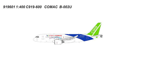 Pre-Order COMAC C-919-600 B-002U "China's first C919" 919601