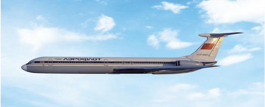 Pre-Order Phoenix Models 1:400 Aeroflot Ilyushin IL-62 CCCP-86667 12121