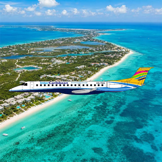 Pre-Order 3DD Inter Caribbean Embraer ERJ-145 VQ-TPS 208