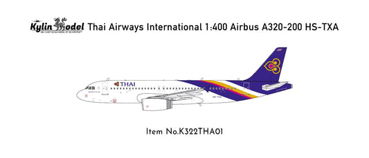 Pre-Order Kylin Models 1:400 Thai Airways Airbus A320 HS-TXA K322THA01