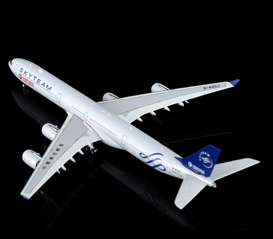 YY Wings 1:400 China Eastern Airbus A340-600 B-6053 "Skyteam"
