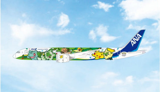 Pre-Order Phoenix Models 1:400 All Nippon Airways (ANA) Boeing 787-9 JA923A "Pokemon" 04735