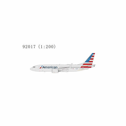 Pre-Order NG Models 1:200 American Airlines Boeing 737 MAX 8 N306RC 92017