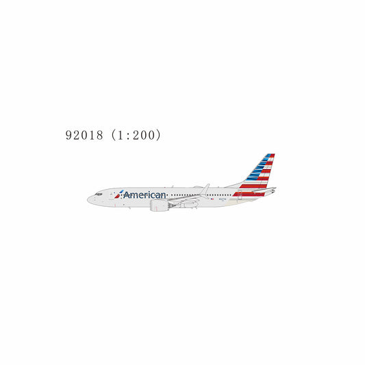 Pre-Order NG Models 1:200 American Airlines Boeing 737 MAX 8 N327SK 92018