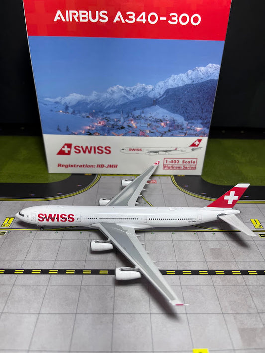 Phoenix Models 1:400 Swiss Airbus A340-300 HB-JMH 11975
