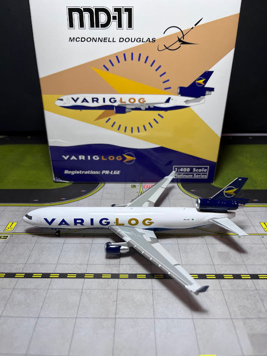 Phoenix Models 1:400 Varig Log MD-11F PR-LGE 11995