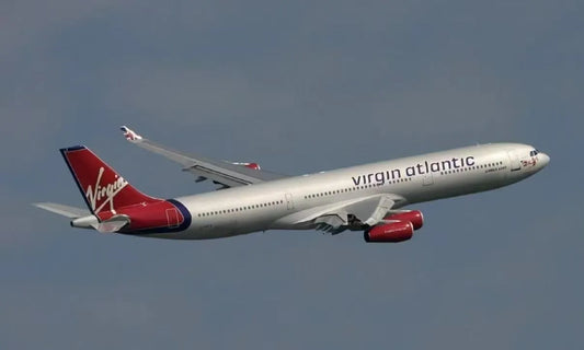Pre-Order Phoenix Models 1:400 Virgin Atlantic Airbus A340-300 G-VFLY "Dragon Lady" 12034
