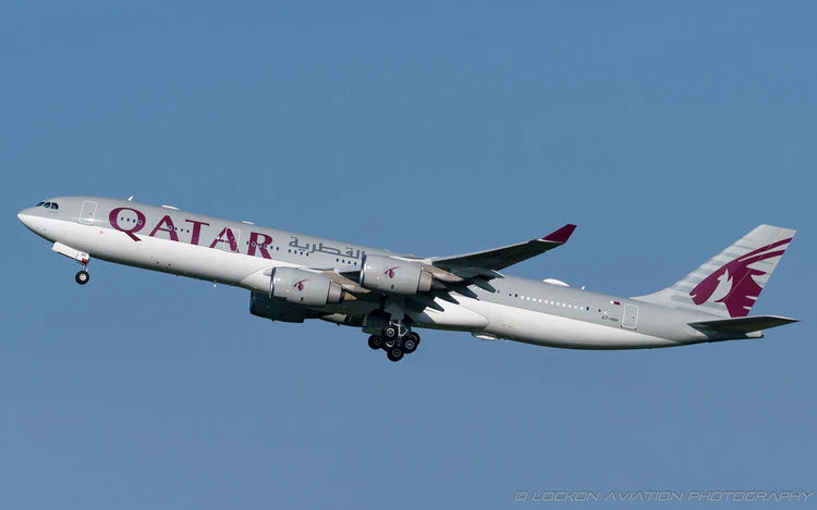 Pre-Order Phoenix Models 1:400 Qatar Amiri Flight Airbus A340-500 A7-HHH 12035
