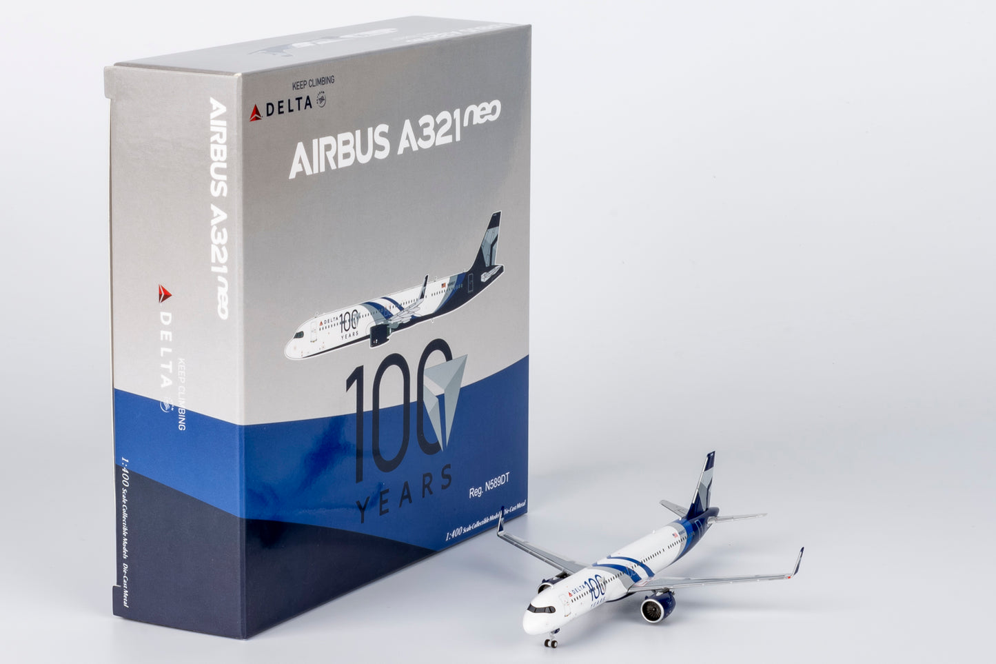 NG Models 1:400 Delta Air Lines Airbus A321neo "100 Years" N589DT NG 13130
