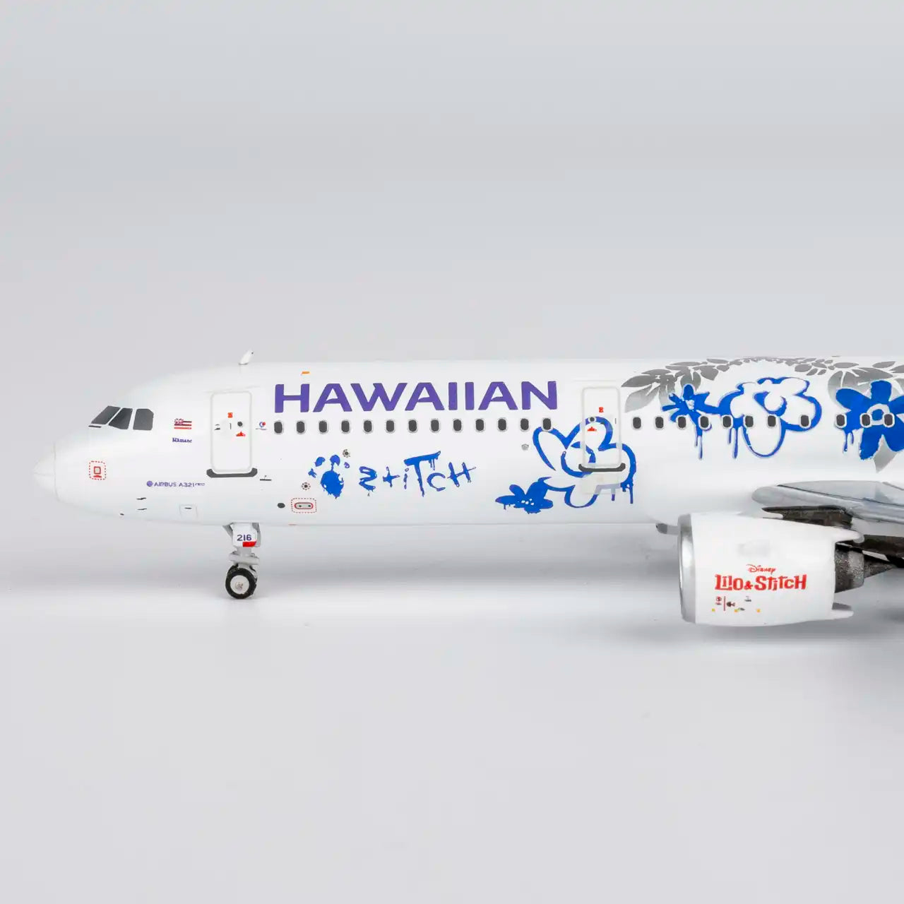 NG Models 1:400 Hawaiian Airlines Airbus A321neo N216HA 