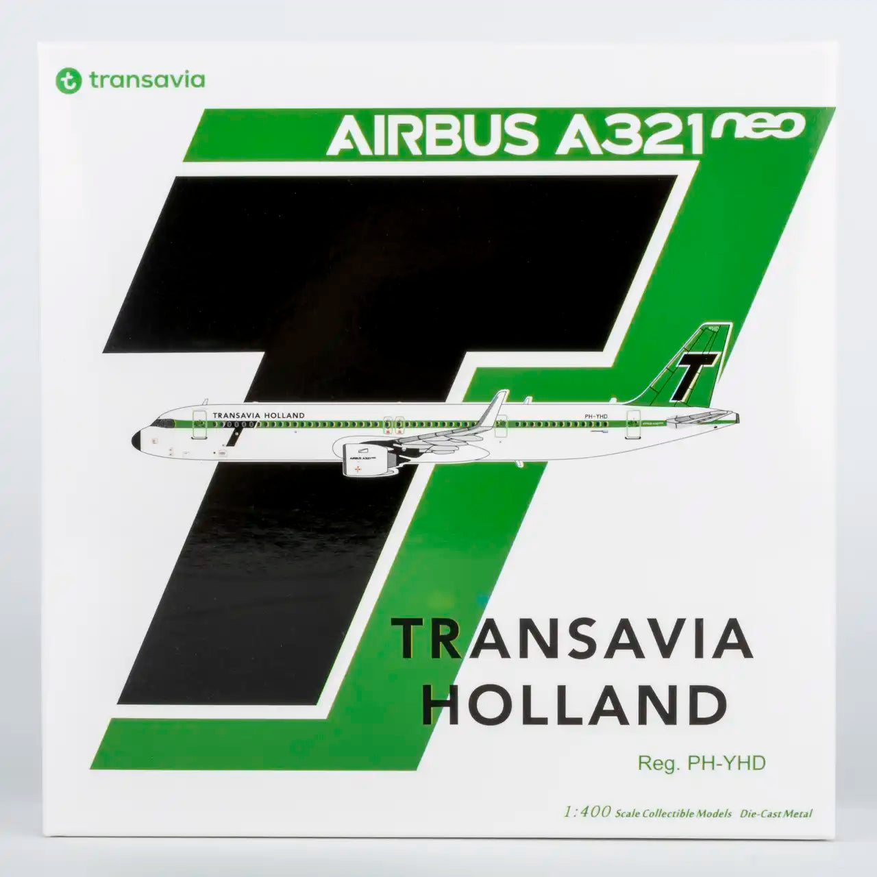 NG Models 1:400 Transavia Airbus A321neo PH-YHD "1960s Retro" 13139