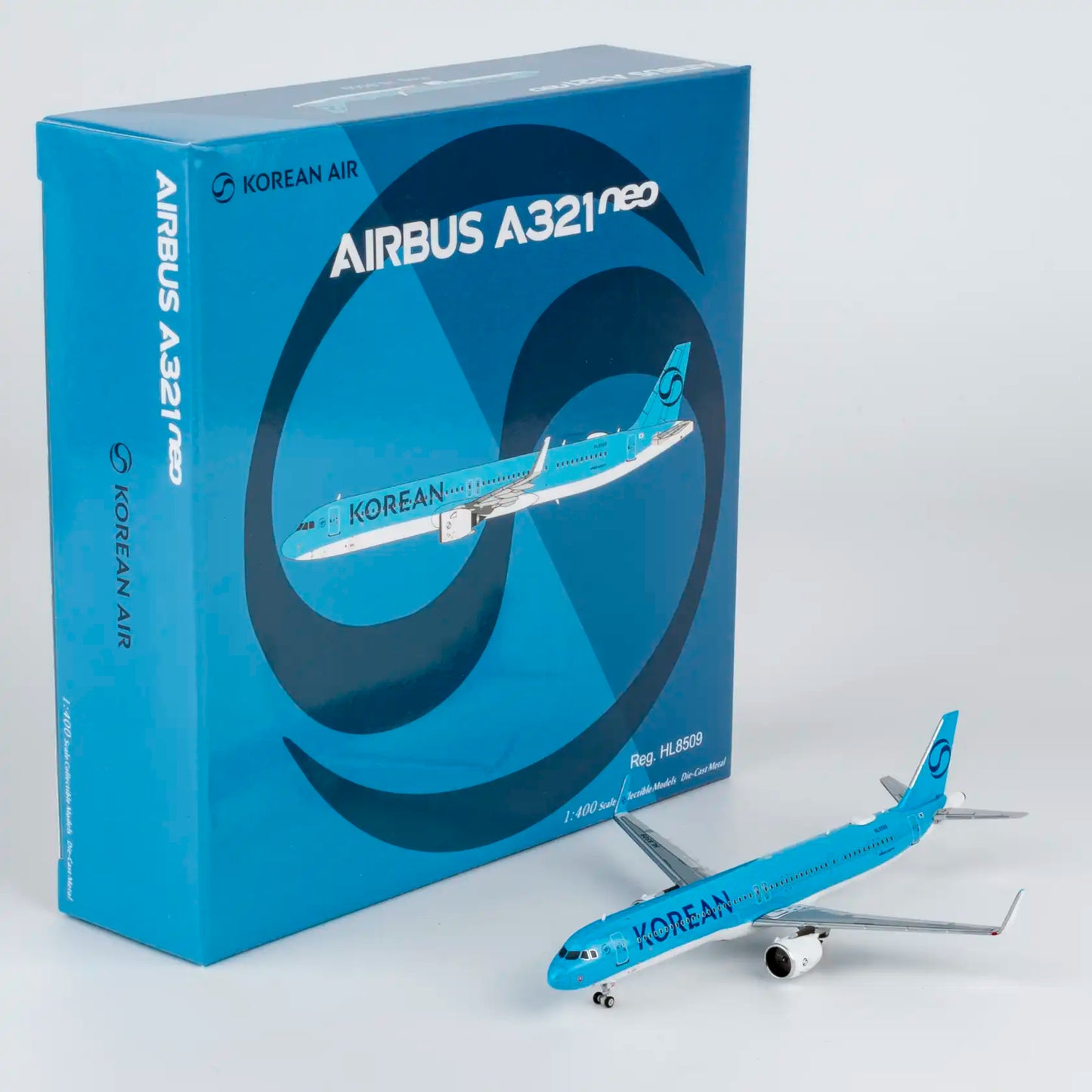 NG Models 1:400 Korean Air Airbus A321neo HL8509 "First A321 in New Livery" 13144