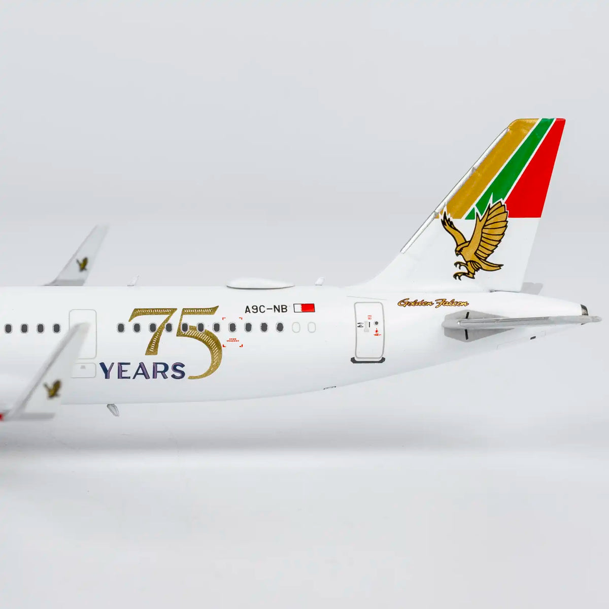 NG Models 1:400 Gulf Air Airbus A321neo A9C-NB "75th" 13145
