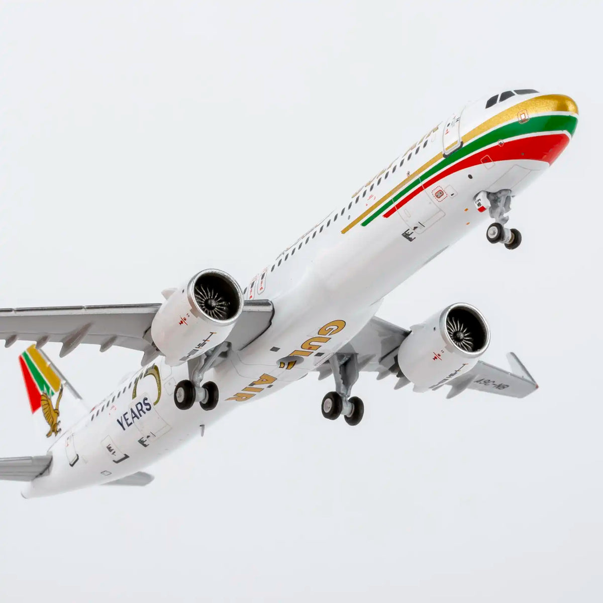 NG Models 1:400 Gulf Air Airbus A321neo A9C-NB "75th" 13145