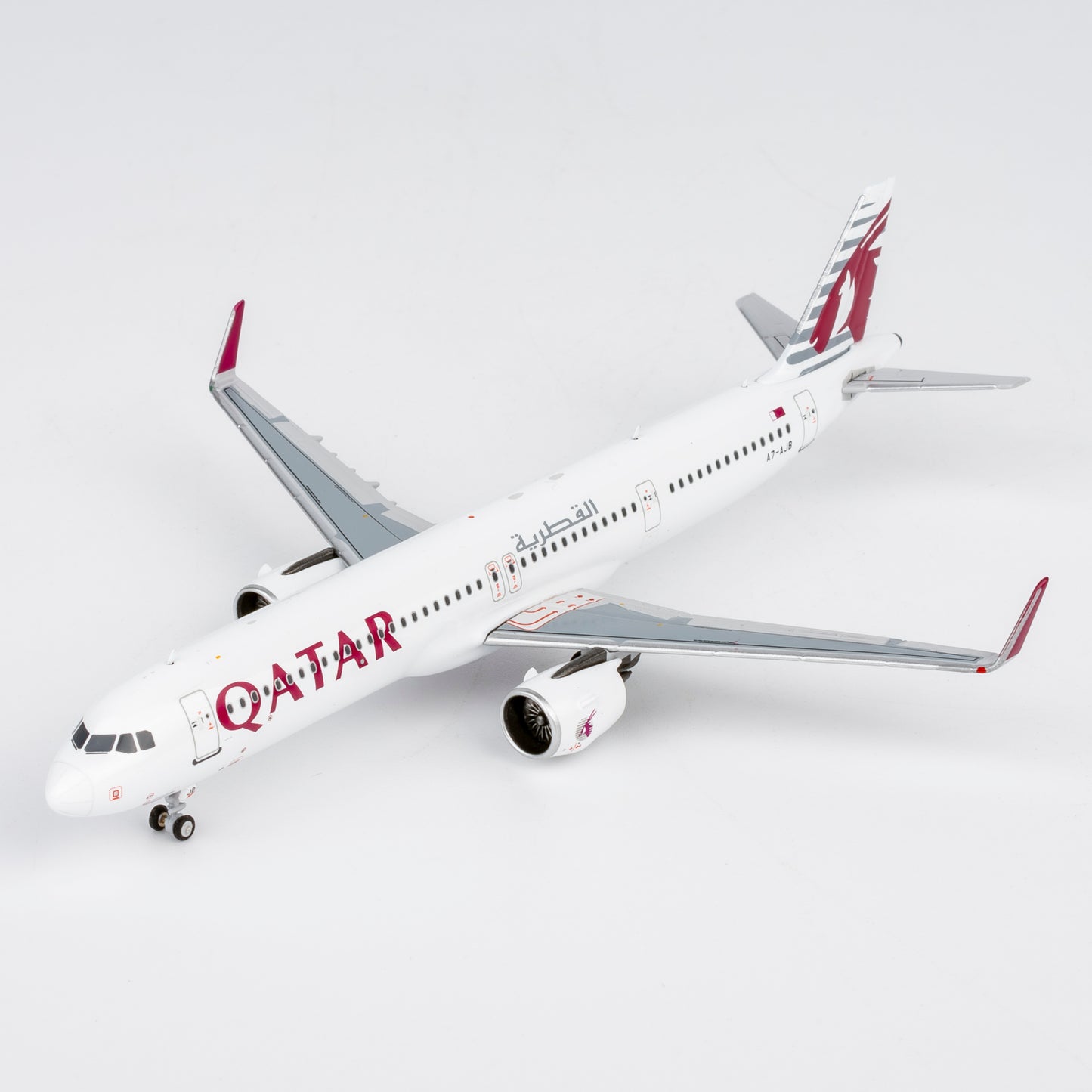 NG Models 1:400 Qatar Airways Airbus A321neo A7-AJB "Qatar's First neo" 13147