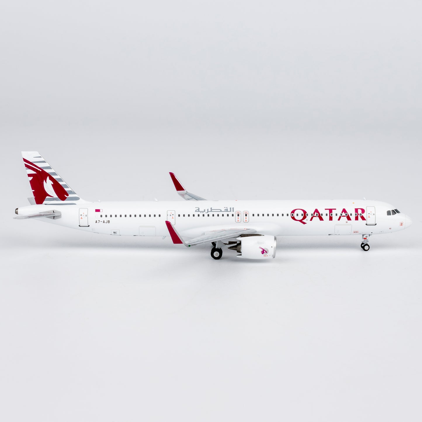 NG Models 1:400 Qatar Airways Airbus A321neo A7-AJB "Qatar's First neo" 13147