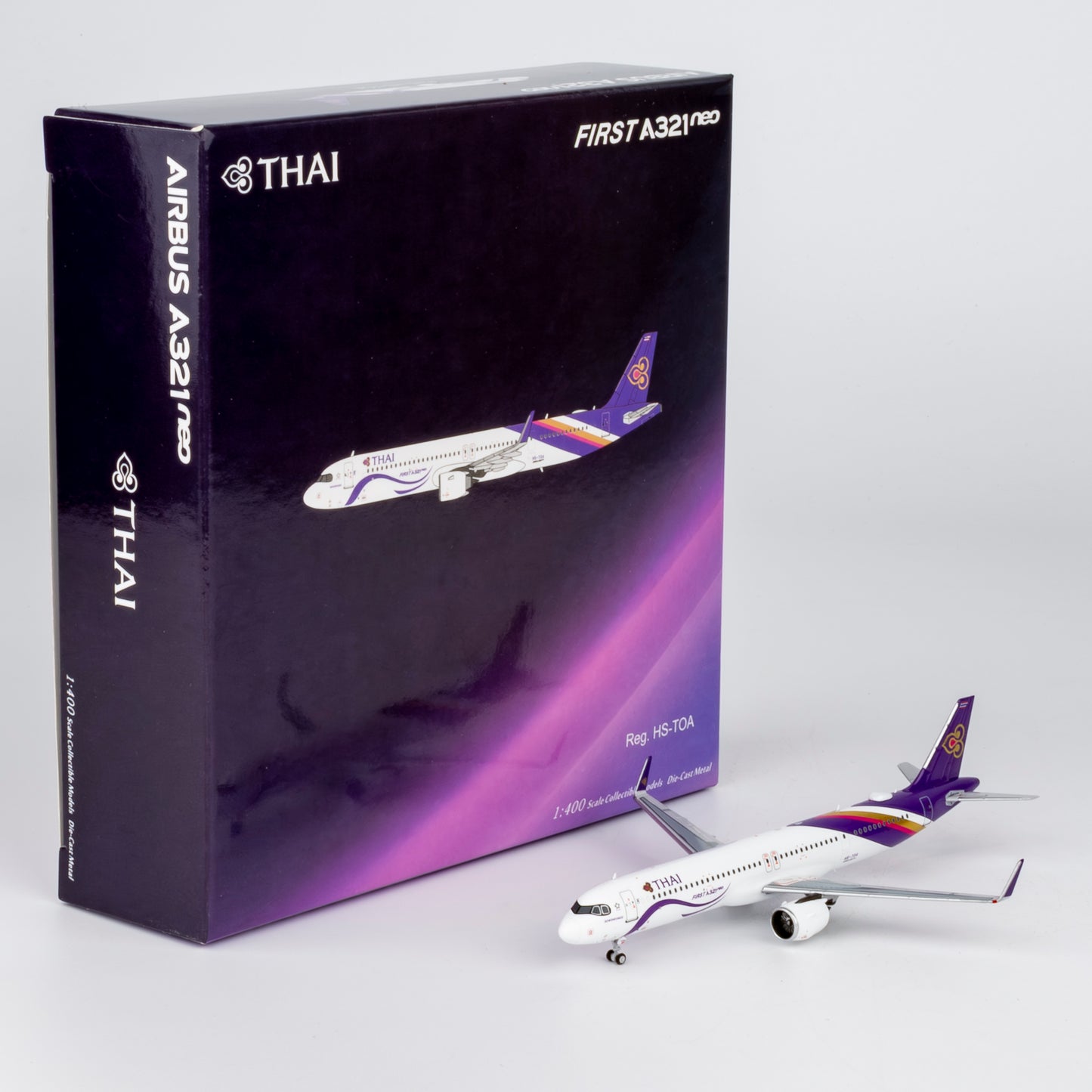 NG Models 1:400 Thai Airways Airbus A321neo HS-TOA "First A321neo" 13148