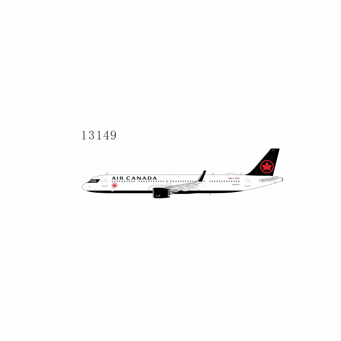 Pre-Order NG Models 1:400 Air Canada Airbus A321XLR C-GXLR 13149