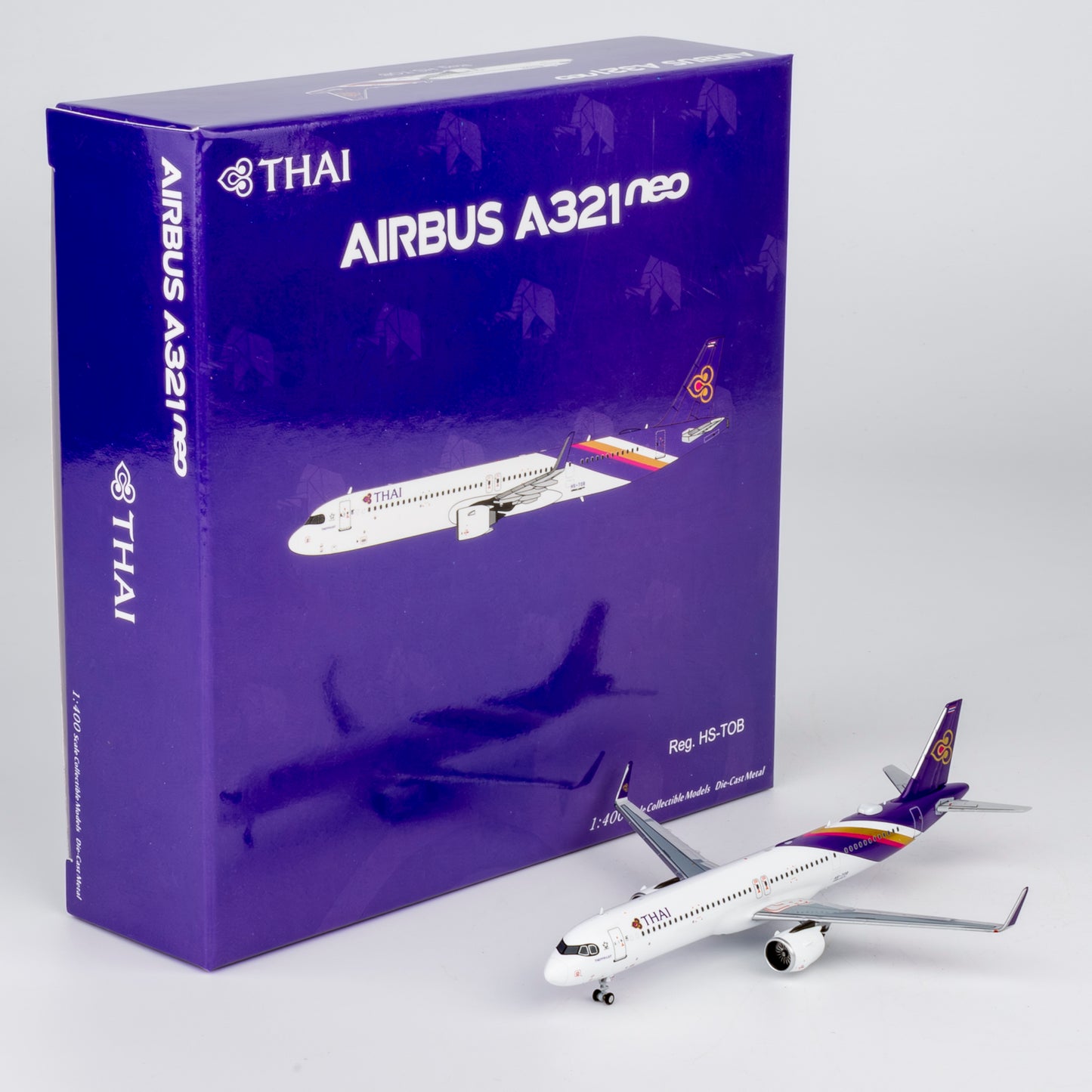 NG Models 1:400 Thai Airways Airbus A321neo HS-TOB 13150