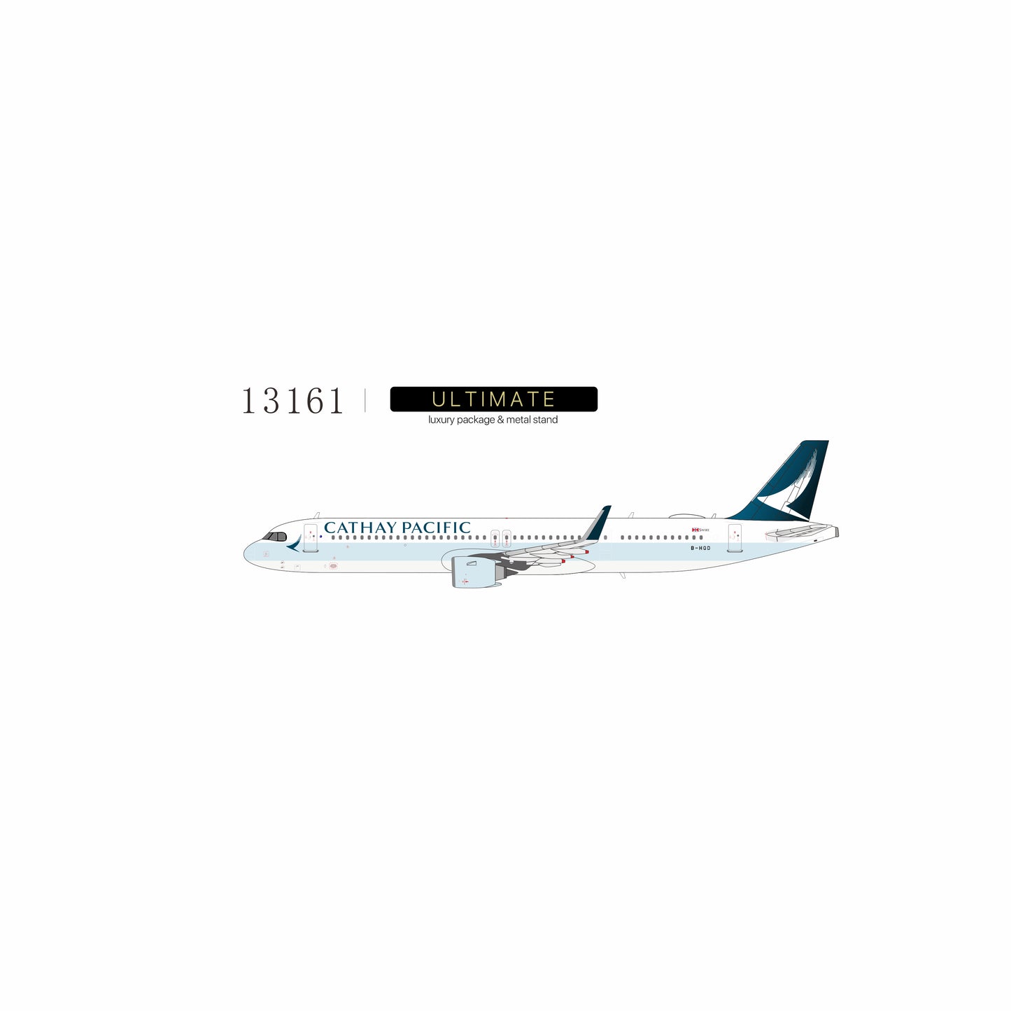 Pre-Order NG ULTIMATE 1:400 Cathay Pacific Airbus A321neo B-HQD "Large Titles" 13161