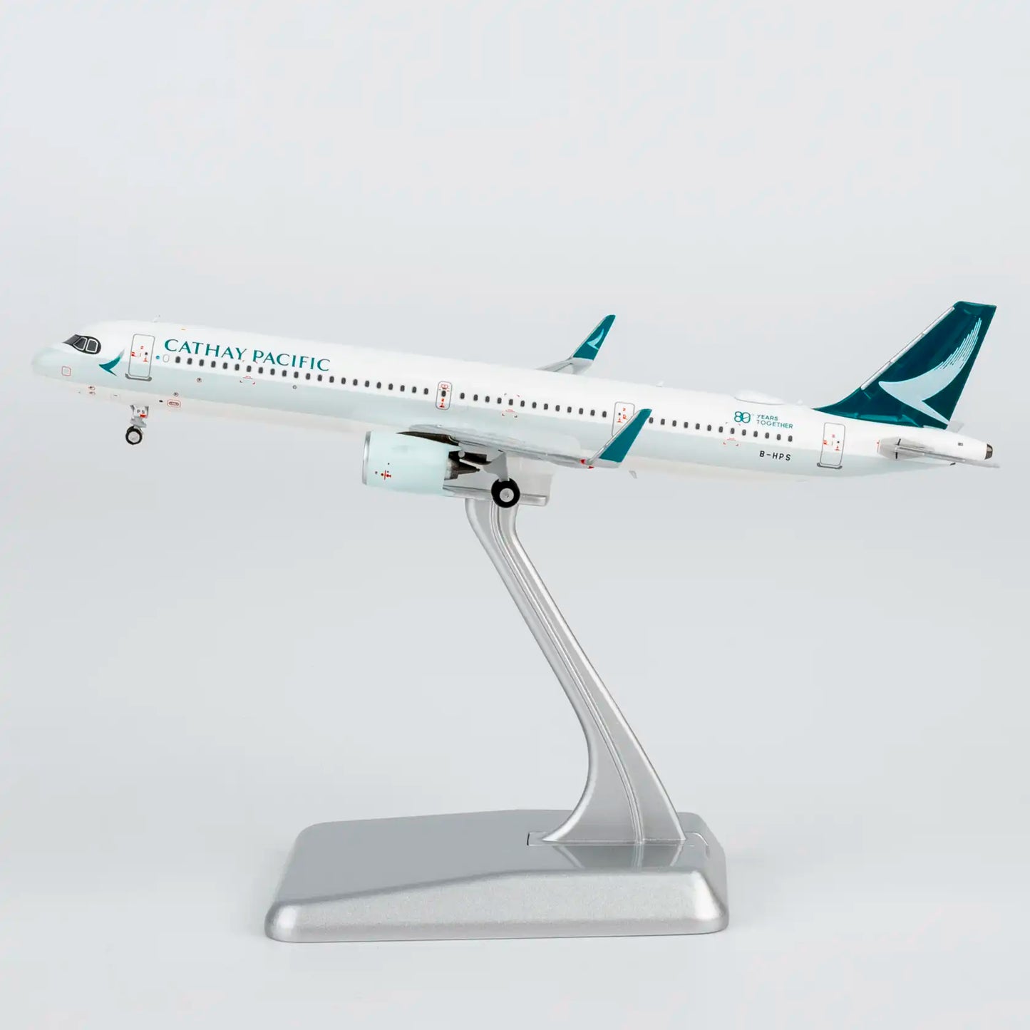 NG ULTIMATE 1:400 Cathay Pacific Airbus A321neo B-HPS "80 Years Together" 13164