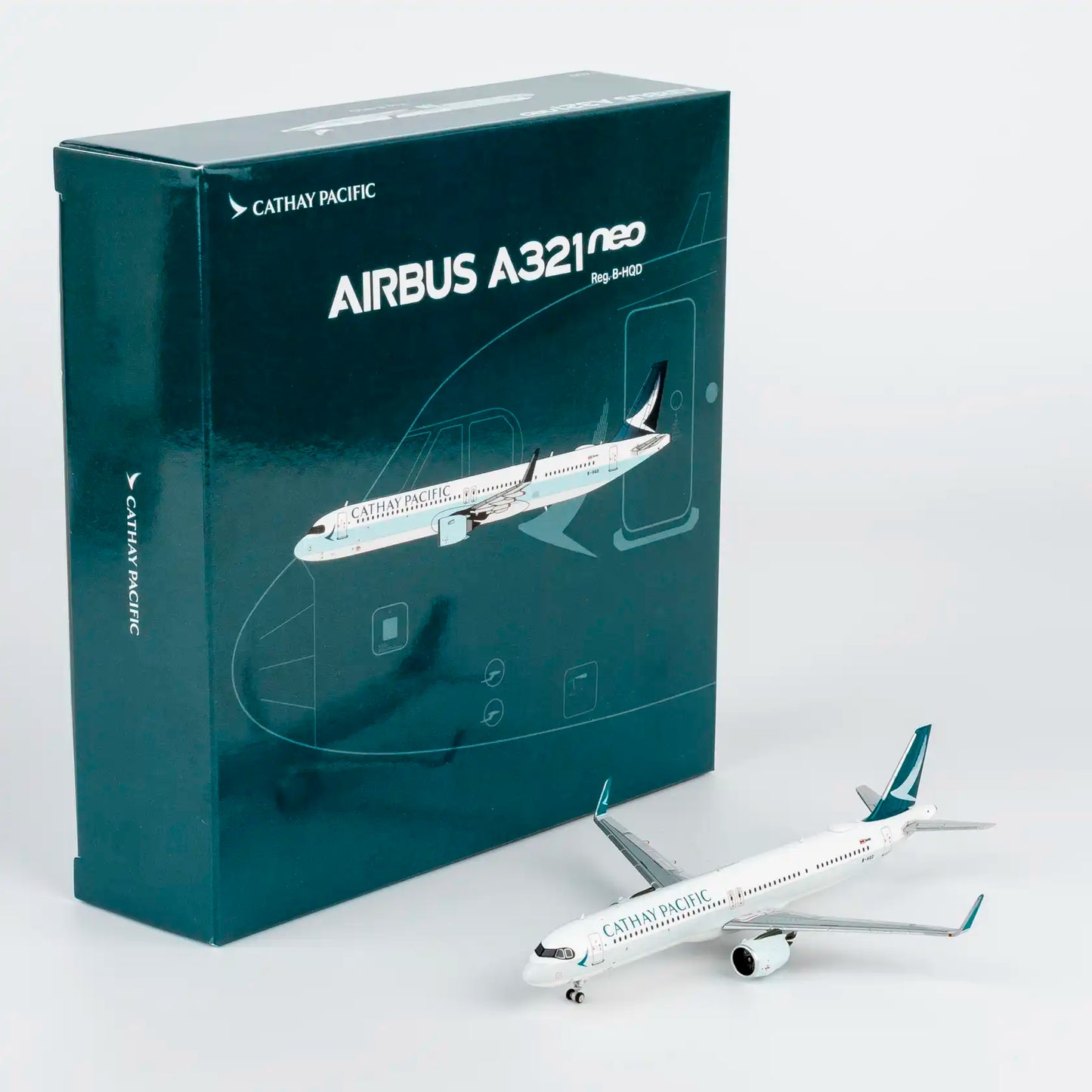 NG Models 1:400 Cathay Pacific Airbus A321neo B-HQD "Larger Titles" 13165