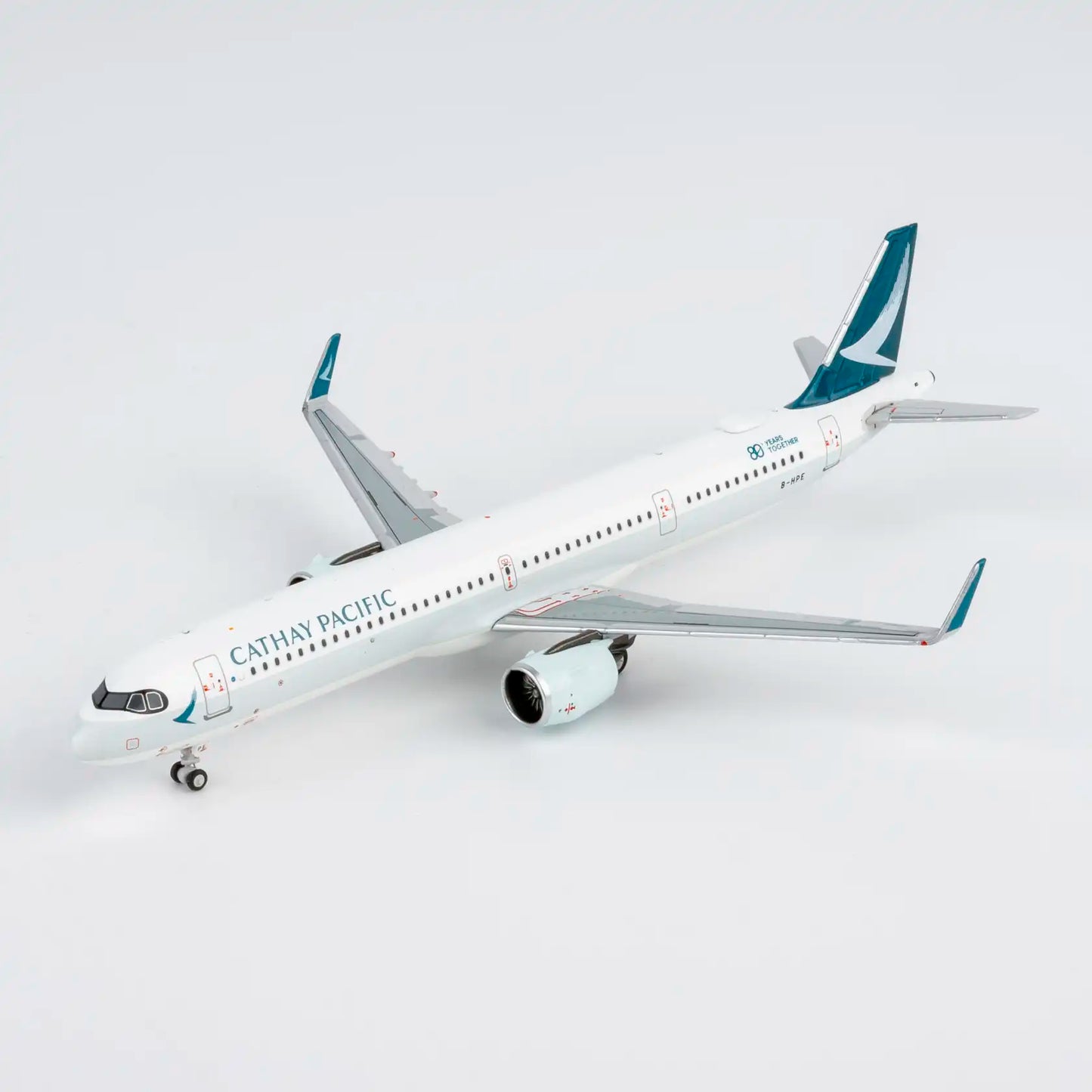 NG Models 1:400 Cathay Pacific Airbus A321neo B-HPE "80 Years Together" 13166