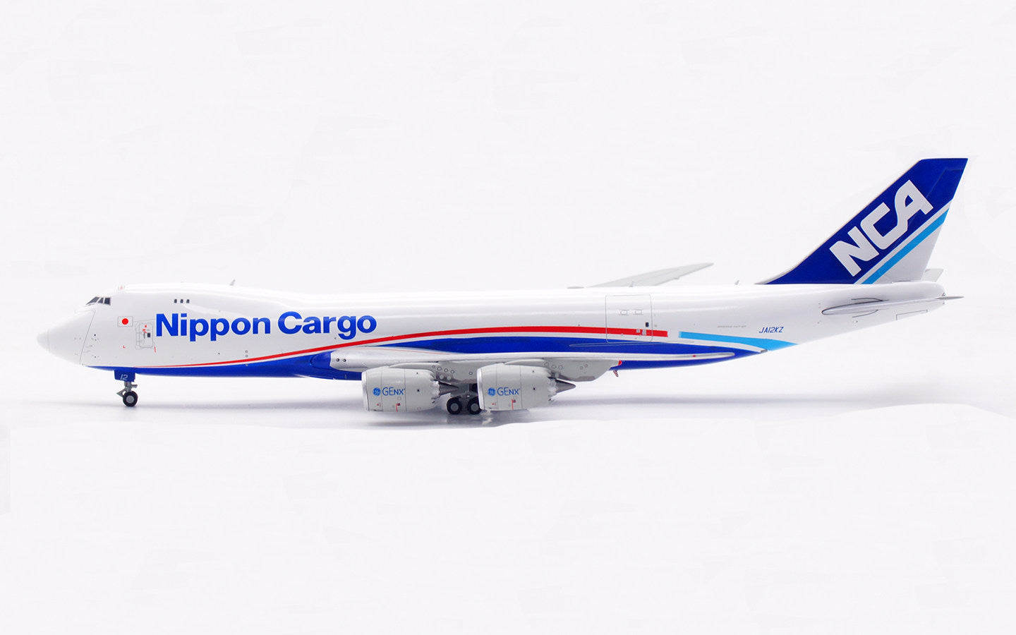 HX Models 1:400 Nippon Cargo Airlines (NCA) Boeing 747-8F JA12KZ