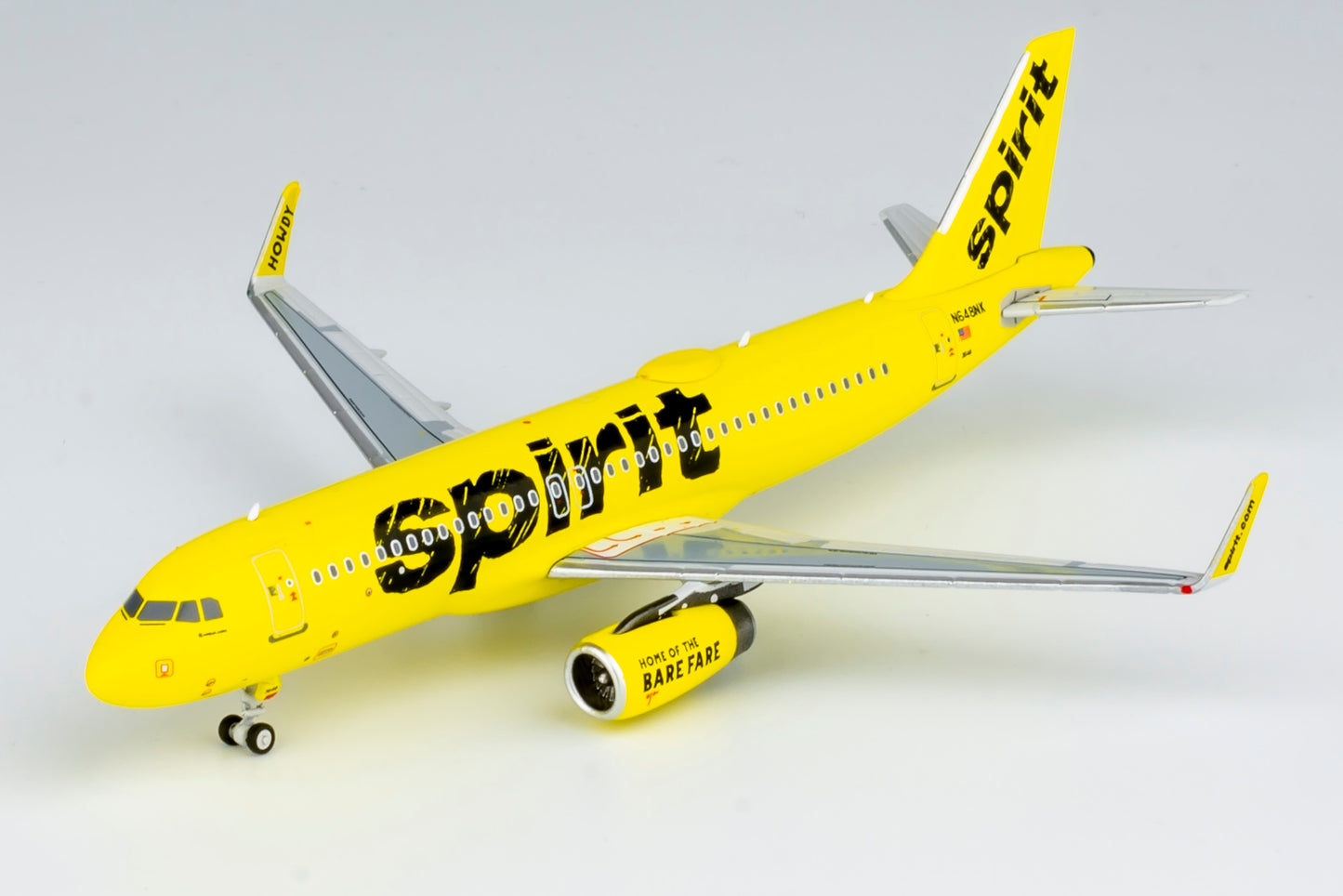 NG Models 1:400 Spirit Airlines Airbus A320 N648NK 15036