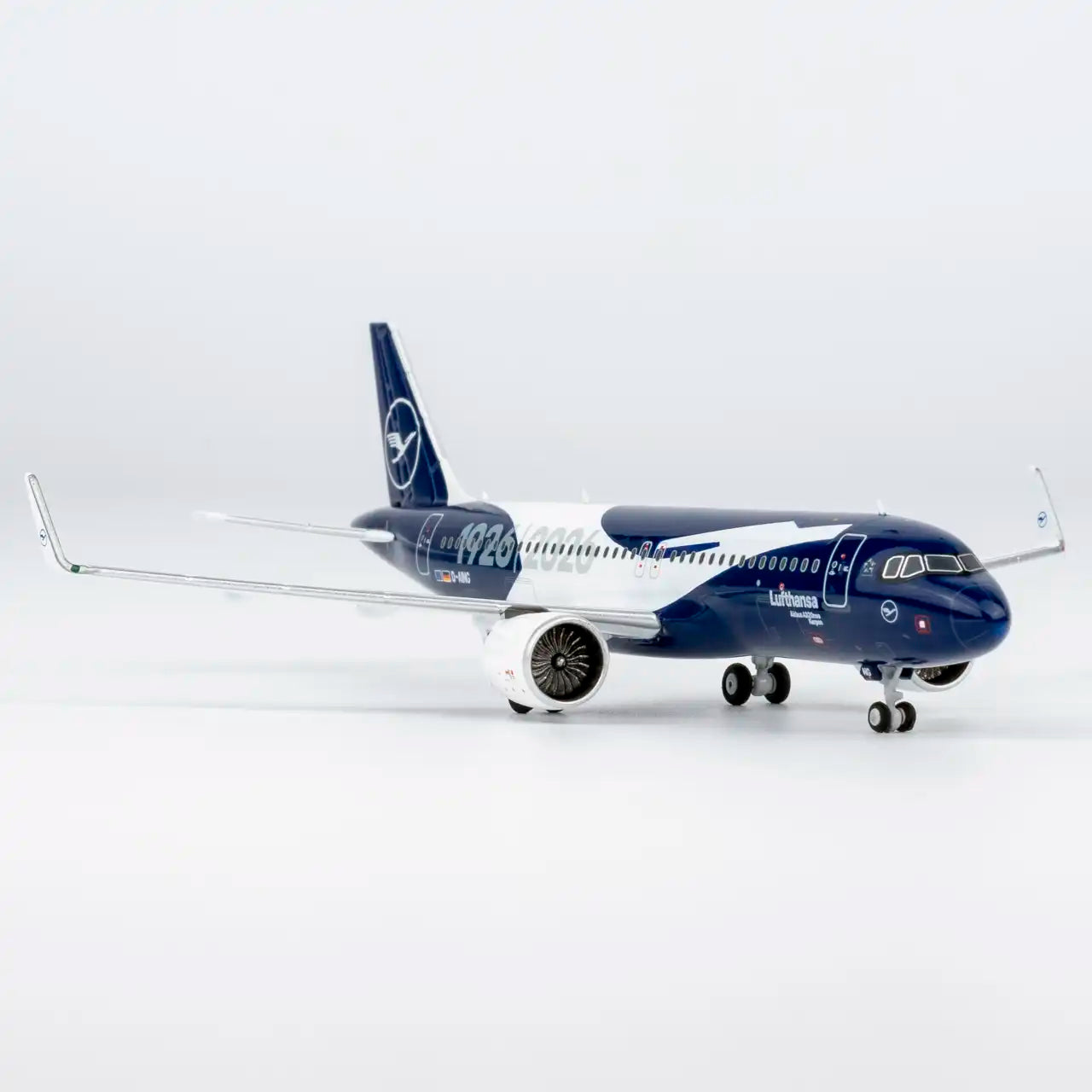 NG Models 1:400 Lufthansa Airbus A320neo F-AING "100th Anniversary" 15072