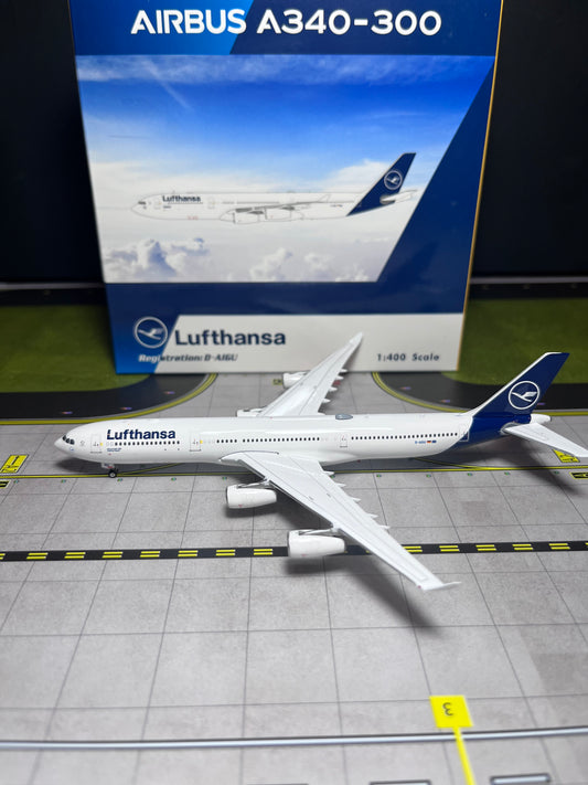 Phoenix Models 1:400 Lufthansa Airbus A340-300 D-AIGU 04557