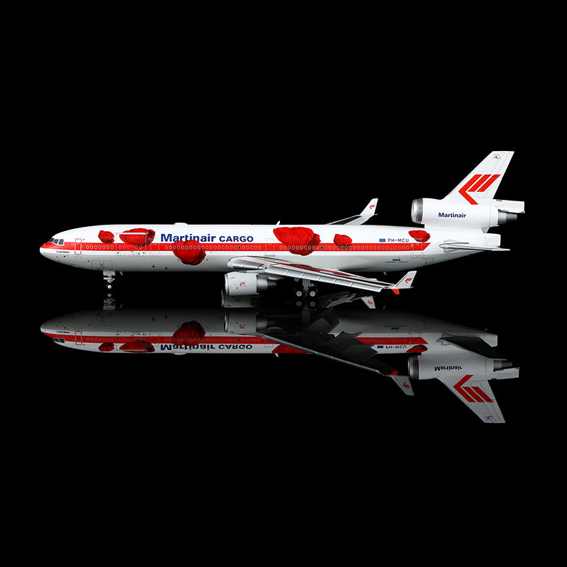 YY Wings 1:400 Martinair McDonnell Douglas MD-11F PH-MCU Flaps Down YY1113F