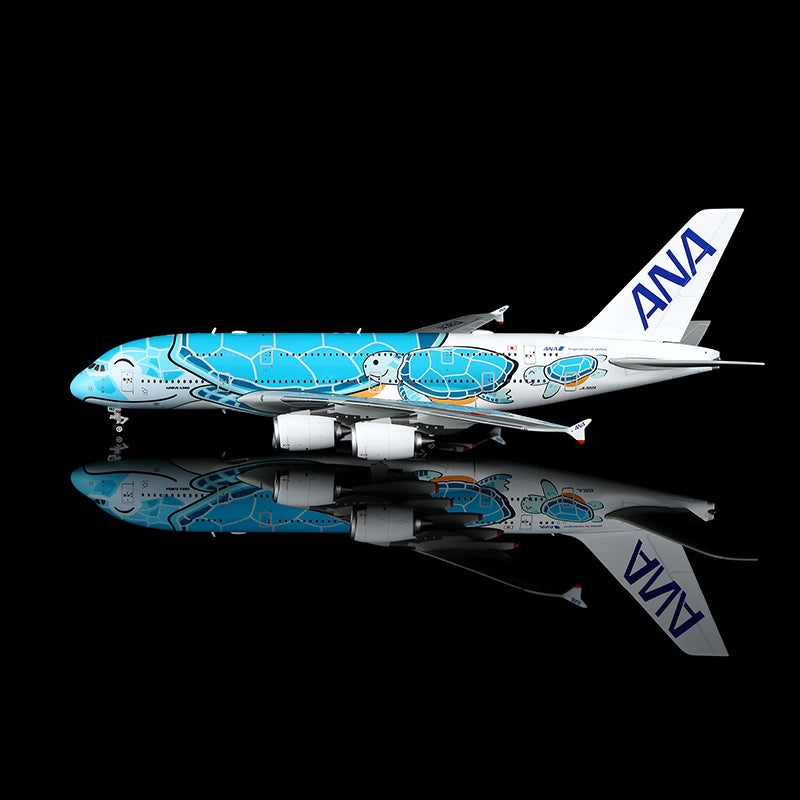 HX Models 1:400 All Nippon Airways (ANA) Airbus A380 JA382A "Flying Honu"