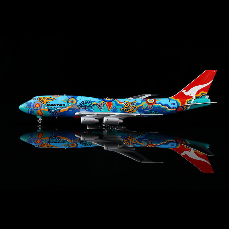 HX Models 1:400 Qantas Airways Boeing 747-300 VH-EBU "Nalanji Dreaming" B606501