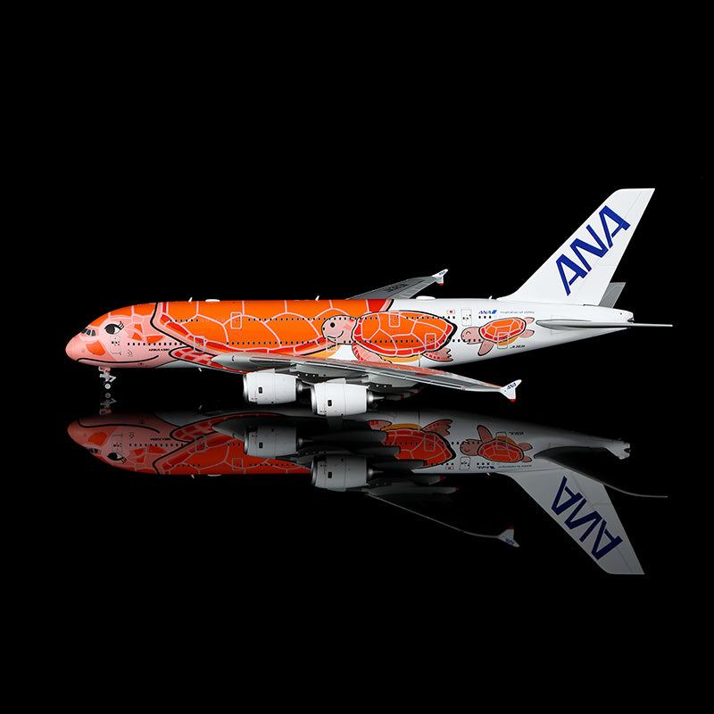 HX Models 1:400 All Nippon Airways (ANA) Airbus A380 JA383A "Flying Honu"