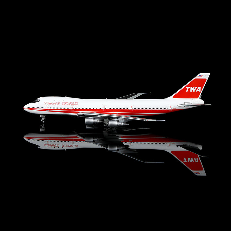 HX Models 1:400 Trans World Airlines (TWA) Boeing 747-100 N53111
