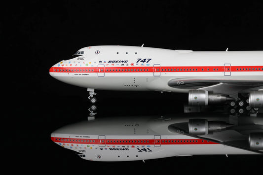 Pre-Order SQ Wings 1:200 Boeing Company 747-100 N7470 "Museum Livery" L2064